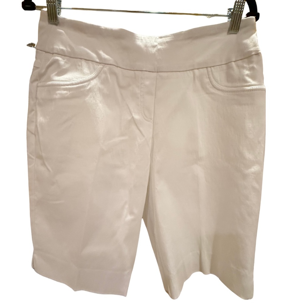 Ruby Road Slimming Contour White Shorts